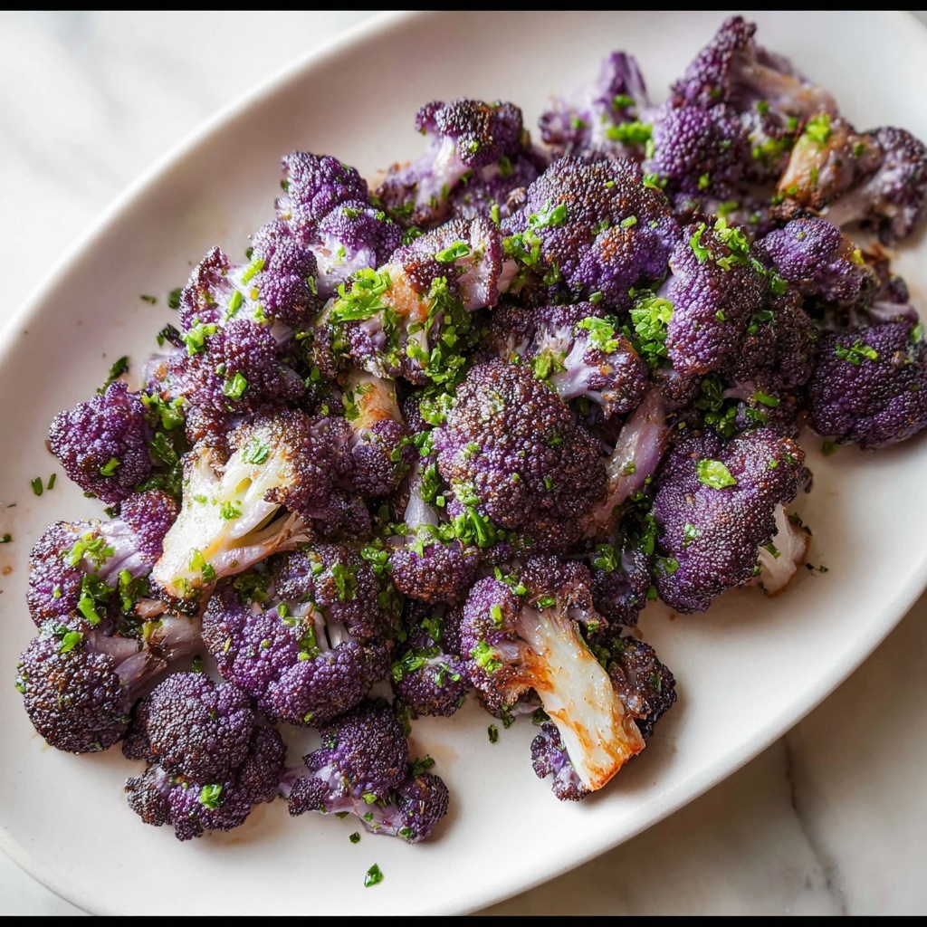 Roasted Purple Cauliflower Recipe - Recipe Image