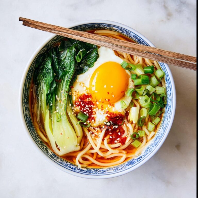 Miso Ramen with Bok Choy Recipe
