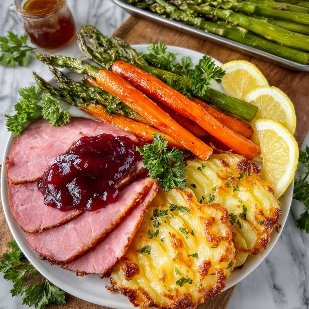 Sheet Pan Easter Dinner for a Small Crowd Recipe - Recipe Image