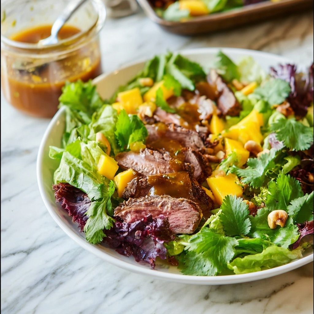 CrockPot Thai Steak Salad Recipe - Recipe Image