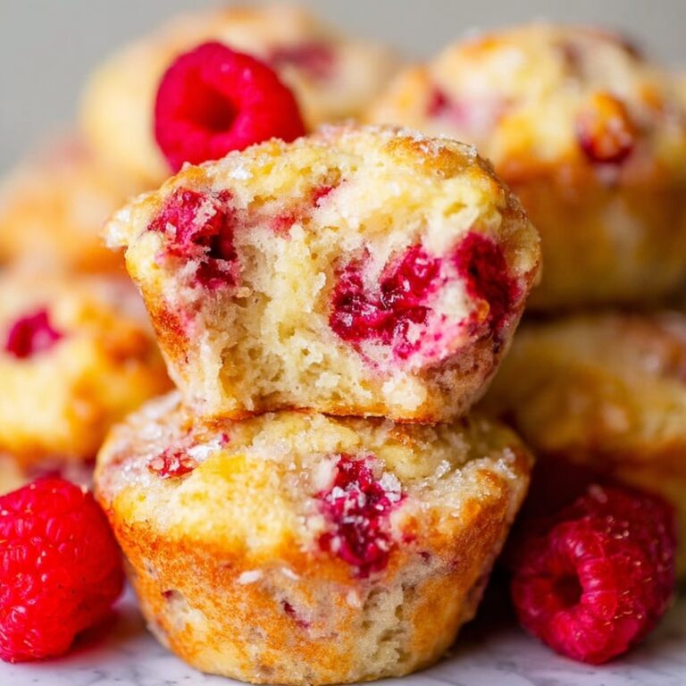 Raspberry Lemon-Glazed Muffins Recipe