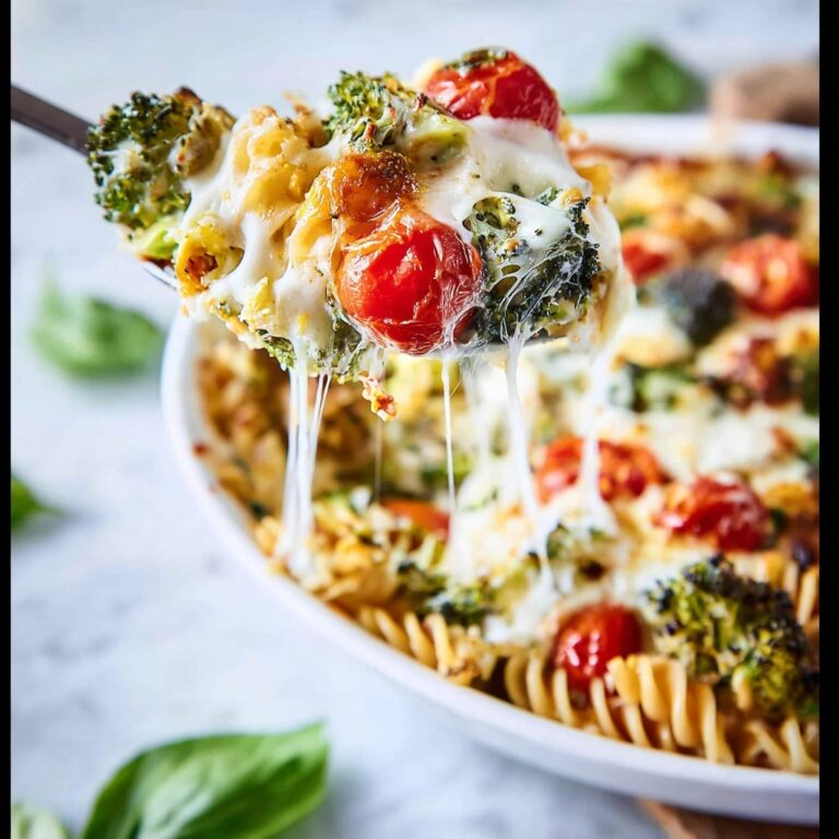 Tomato Basil Summer Veggie Casserole Recipe