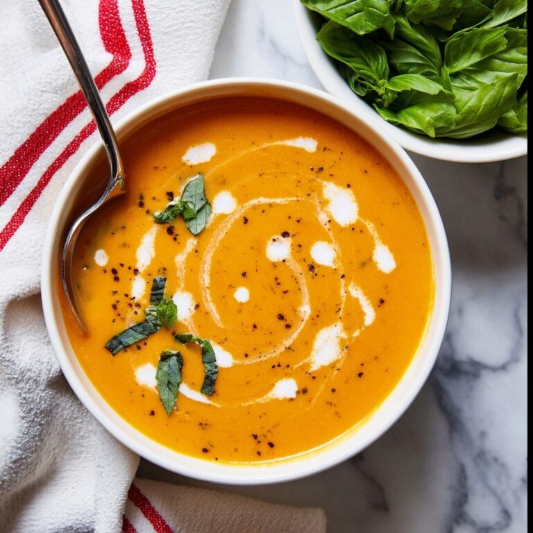 Homemade Tomato Soup Recipe