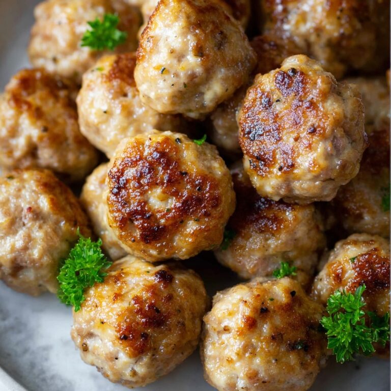 Easy Baked Meatballs Recipe