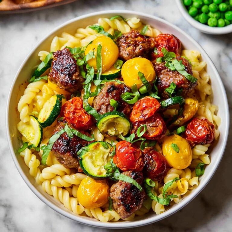 Italian Sausage Pasta with Cherry Tomatoes Recipe