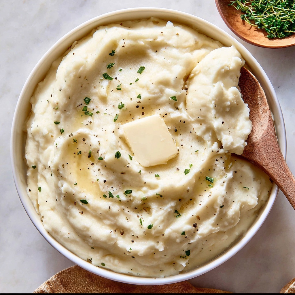 Cheesy Fondue Mashed Potatoes Recipe - Recipe Image