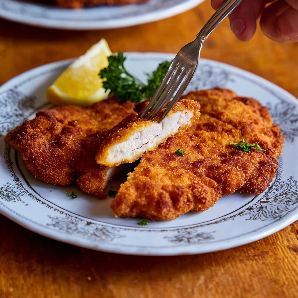 Classic Pork Schnitzel Recipe - Recipe Image