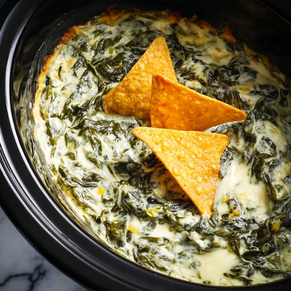 Crockpot Spinach Artichoke Dip Recipe - Recipe Image