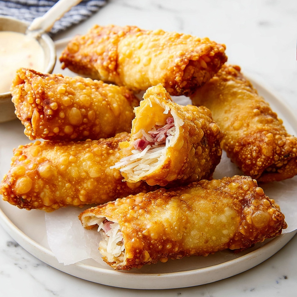 Reuben Egg Rolls Recipe - Recipe Image