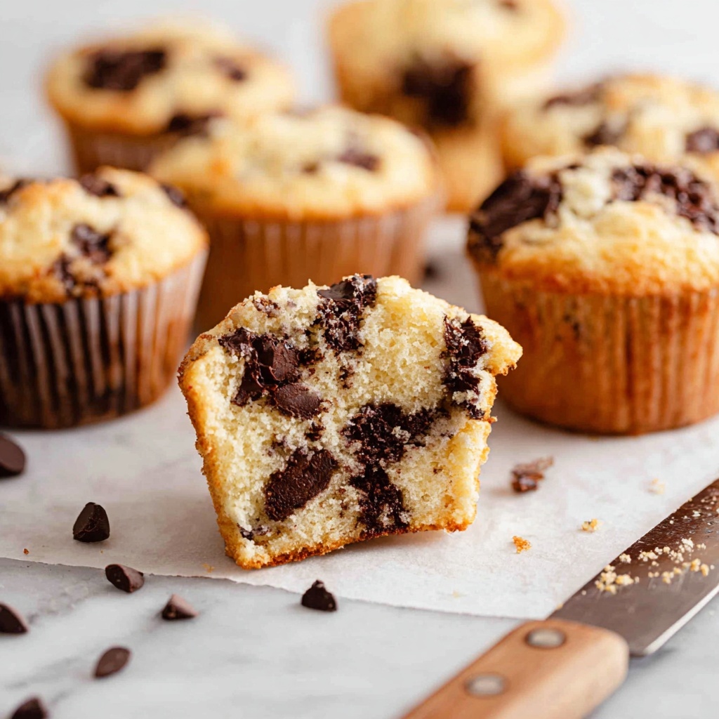 Pancake Mix Muffins with Chocolate Chips Recipe - Recipe Image