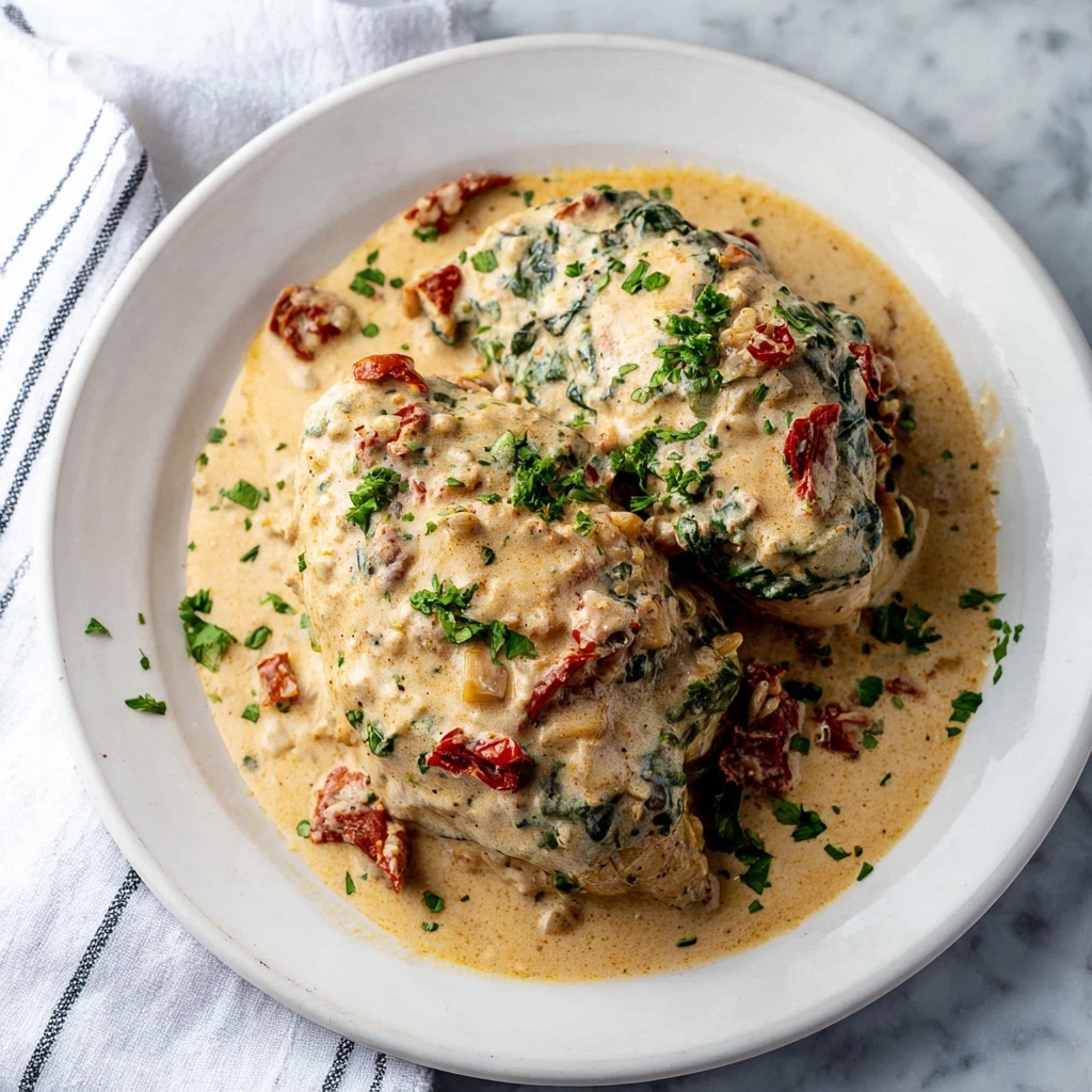 Instant Pot Tuscan Chicken Recipe - Recipe Image