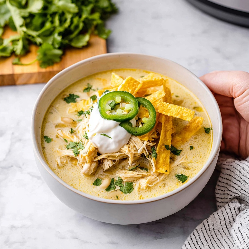 Crockpot White Chicken Chili Recipe - Recipe Image