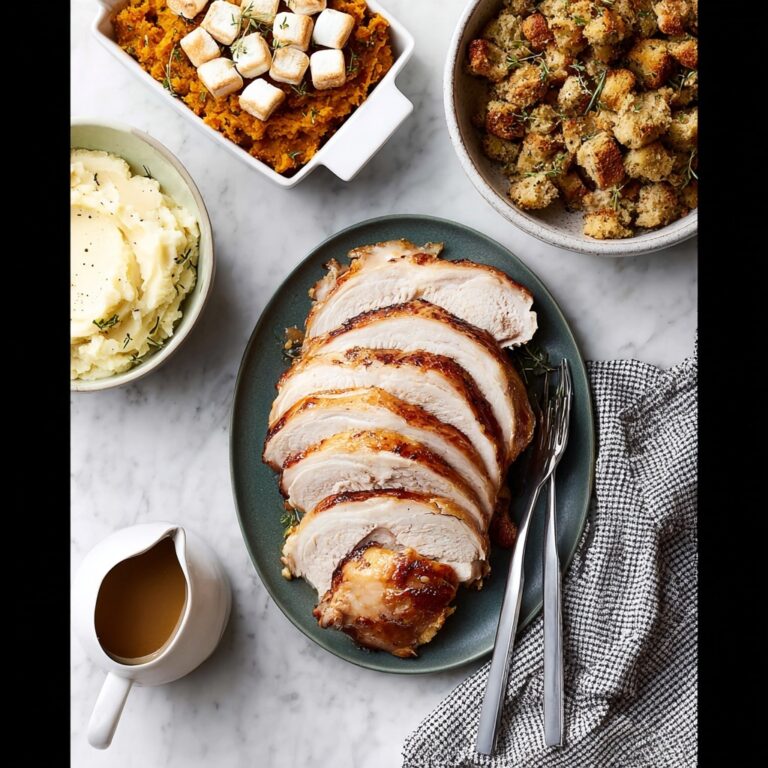 Air Fryer Garlic Rosemary Turkey Breast Recipe