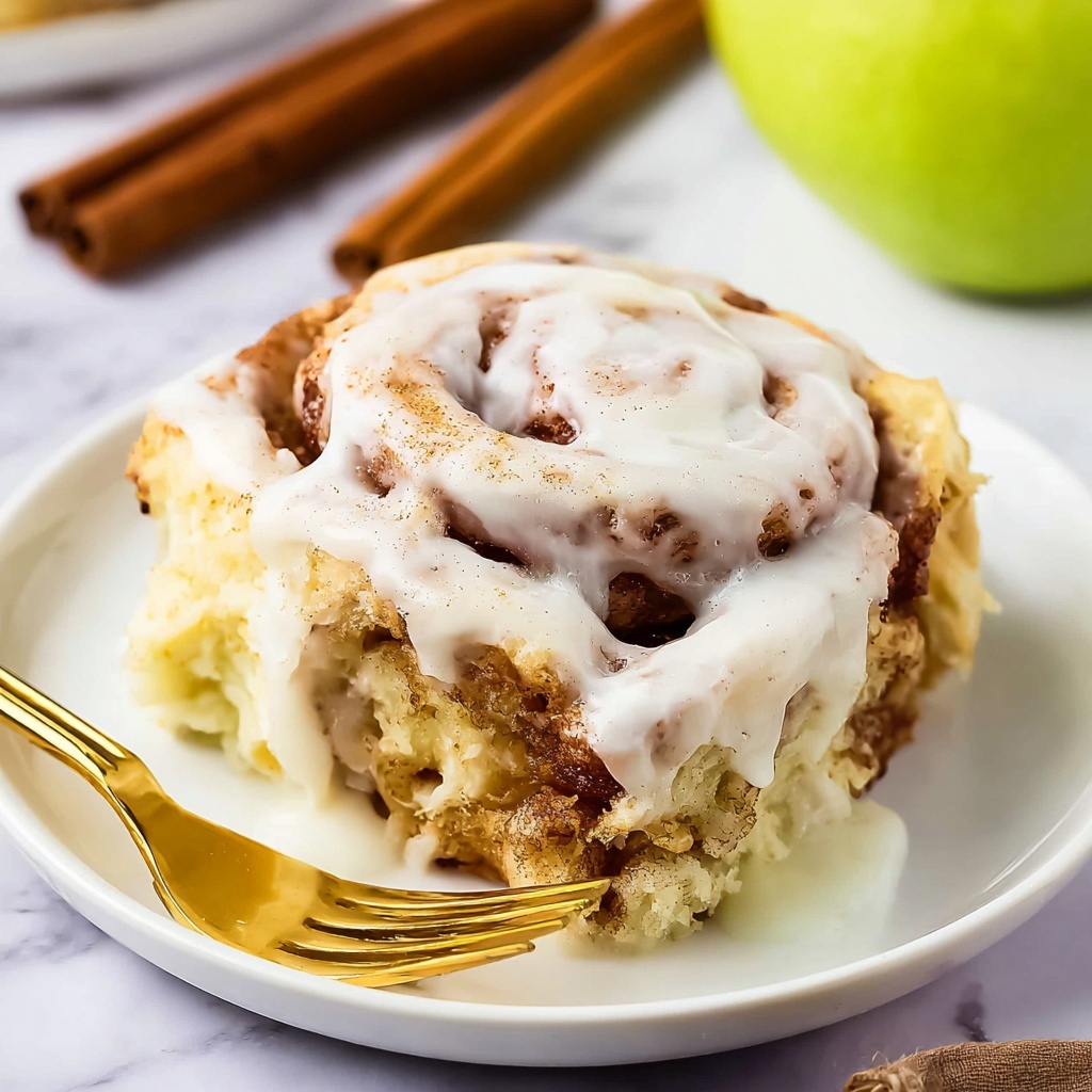 Apple Cinnamon Rolls Recipe - Recipe Image