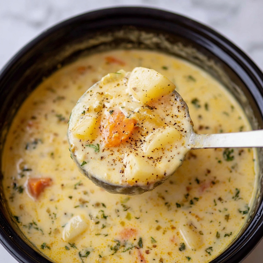 Crockpot Potato Soup Recipe - Recipe Image