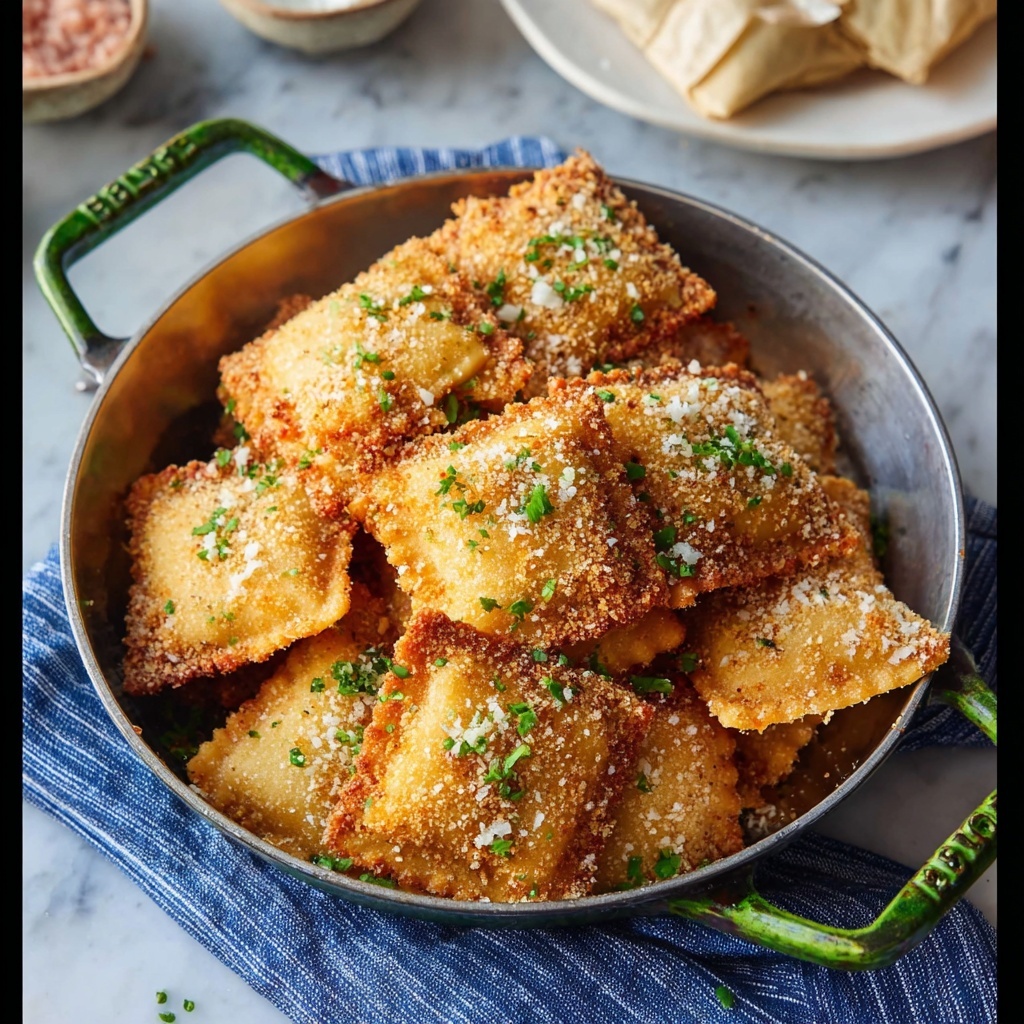 Toasted Ravioli (Fried Ravioli Recipe) Recipe - Recipe Image