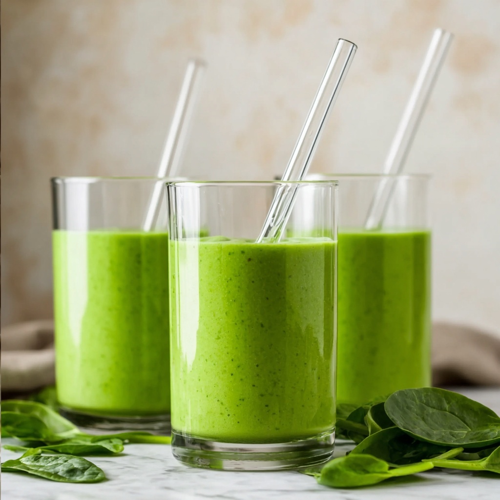 Creamy Green Smoothie Recipe - Recipe Image