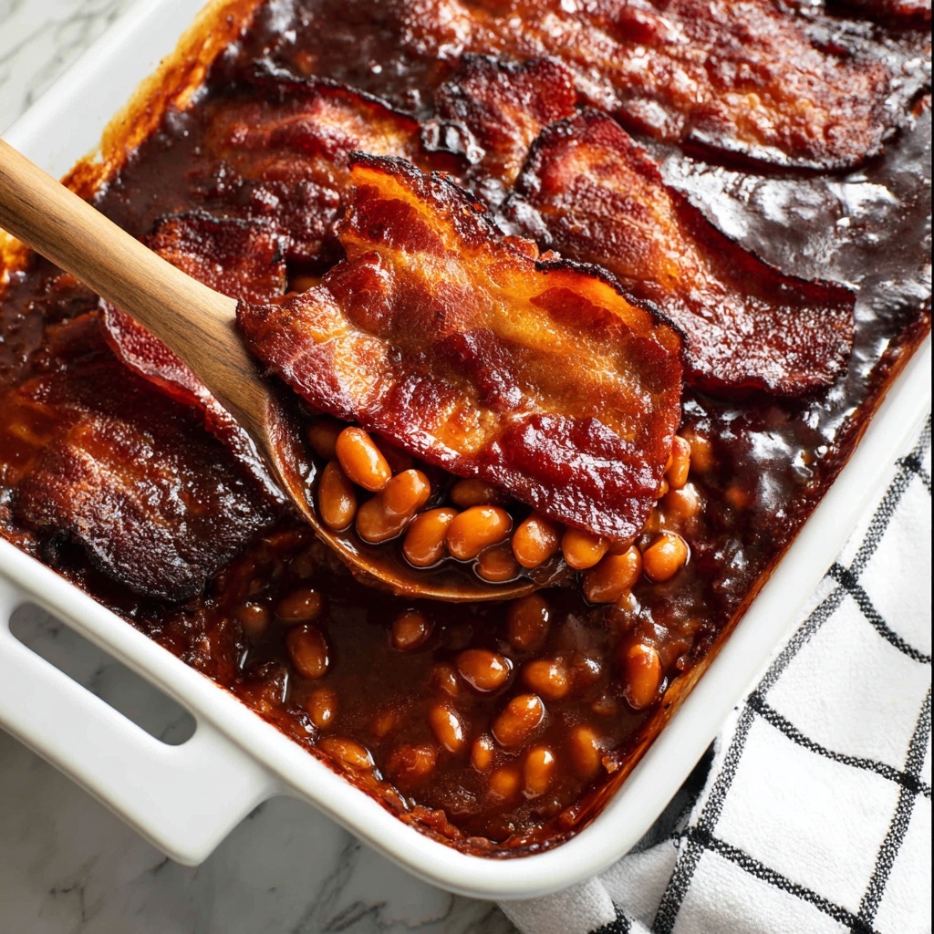 Baked Beans with Bacon and Sweet Onion Recipe - Recipe Image