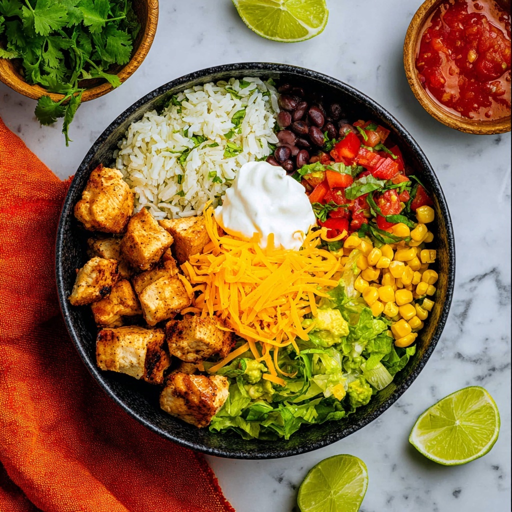Chicken Burrito Bowl Recipe (Copycat Chipotle Chicken) Recipe - Recipe Image