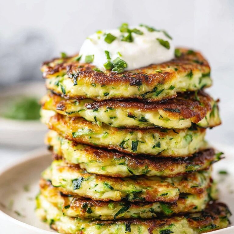 Crispy Zucchini Fritters Recipe