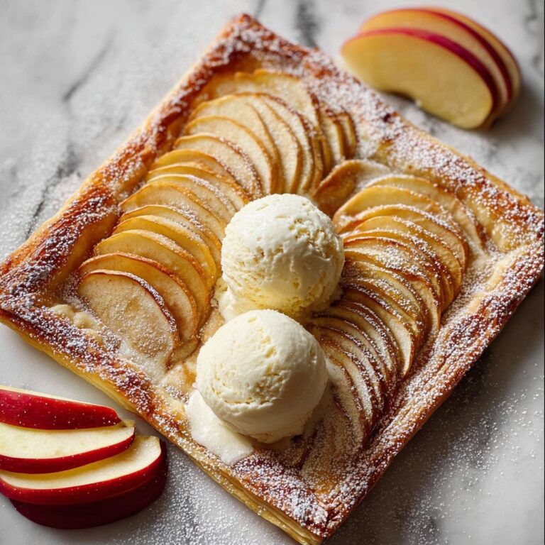 Easy French Apple Tart – Tarte Fine aux Pommes Recipe