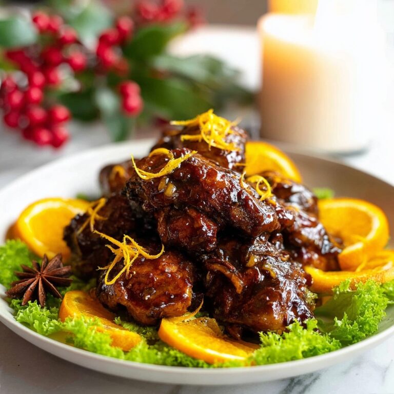 Sticky Glazed Christmas Chicken Recipe