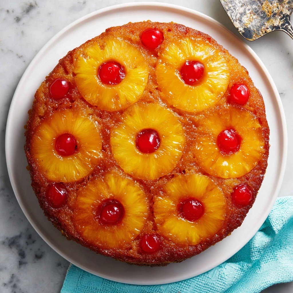 Pineapple Upside Down Cake Recipe - Recipe Image