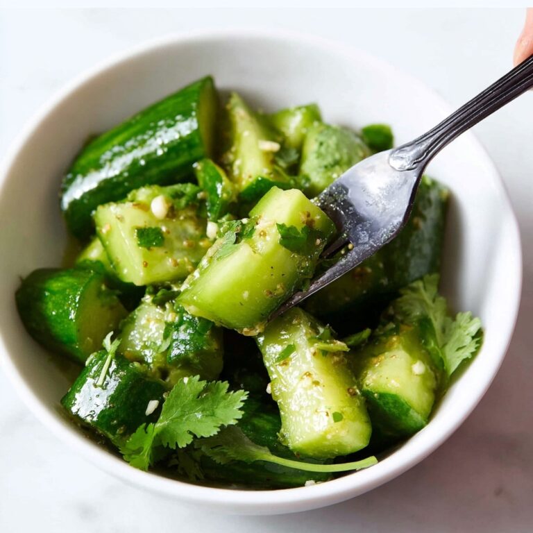 Smashed Cucumber Salad Recipe