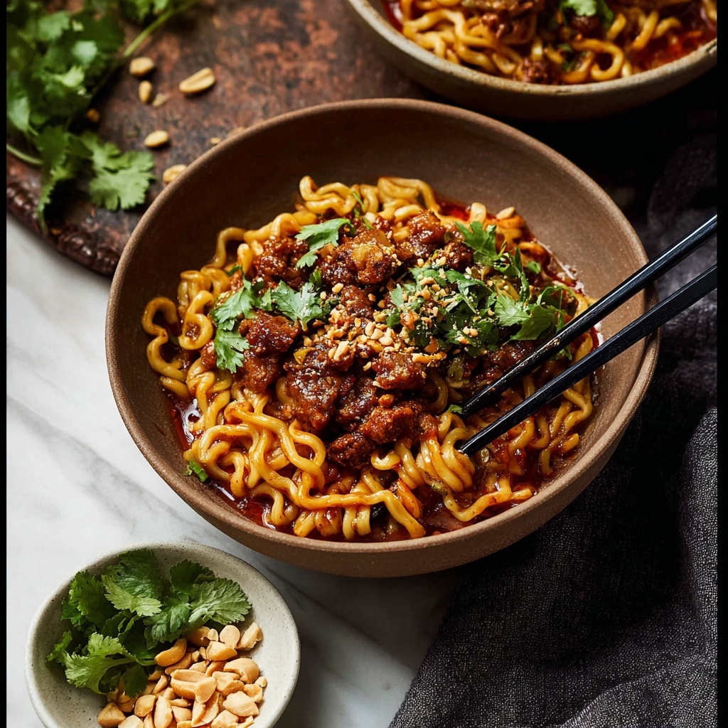 12-Minute Thai Chicken Peanut Noodles Recipe - Recipe Image