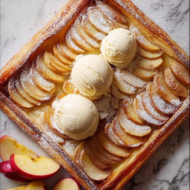 Easy French Apple Tart – Tarte Fine aux Pommes Recipe