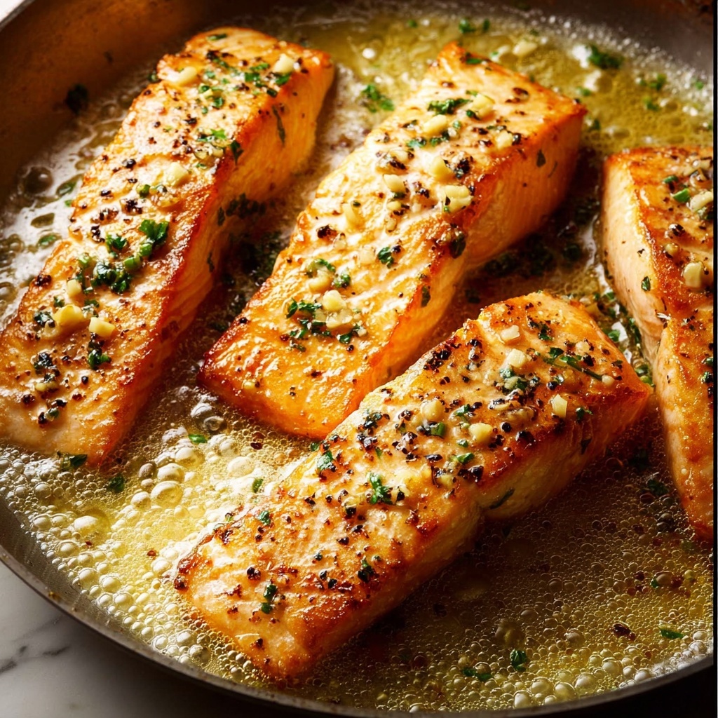 Garlic Butter Salmon Recipe - Recipe Image
