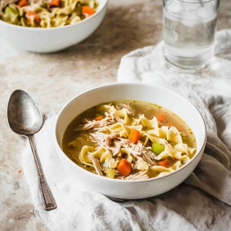 Easy Chicken Noodle Soup Recipe