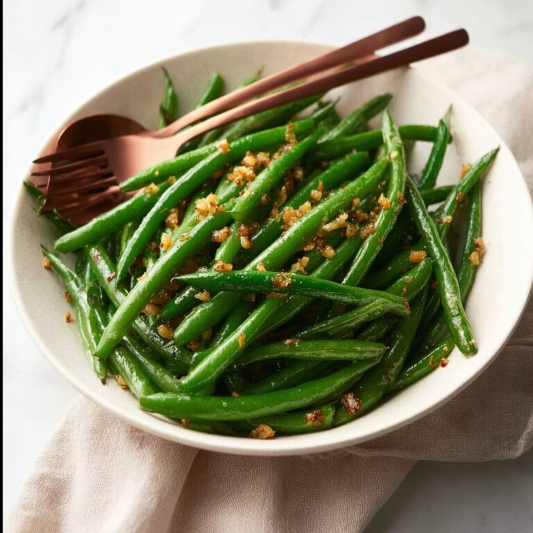 Sautéed Green Beans with Garlic Recipe