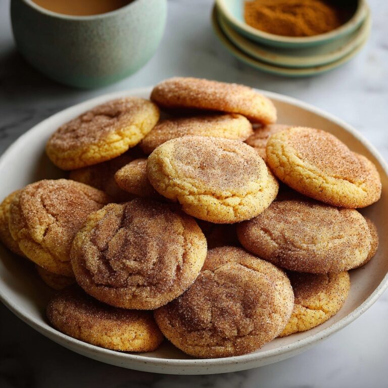 Pumpkin Snickerdoodle Cookies Recipe
