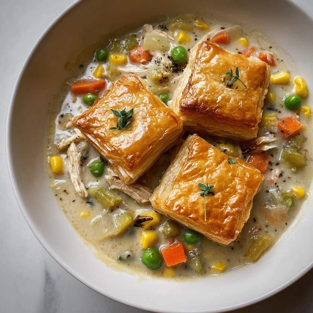 Chicken Pot Pie Soup Recipe - Recipe Image