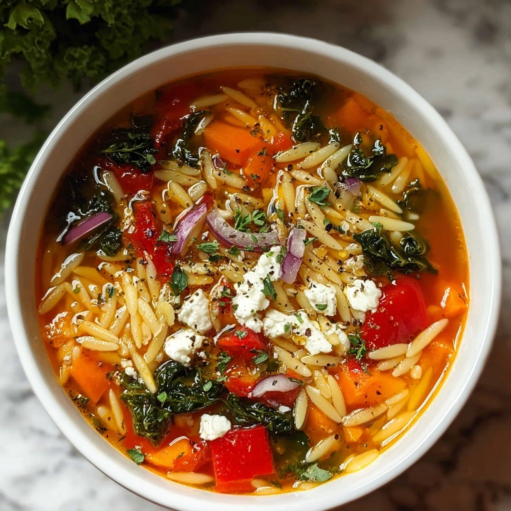 Mediterranean Orzo Soup Recipe - Recipe Image