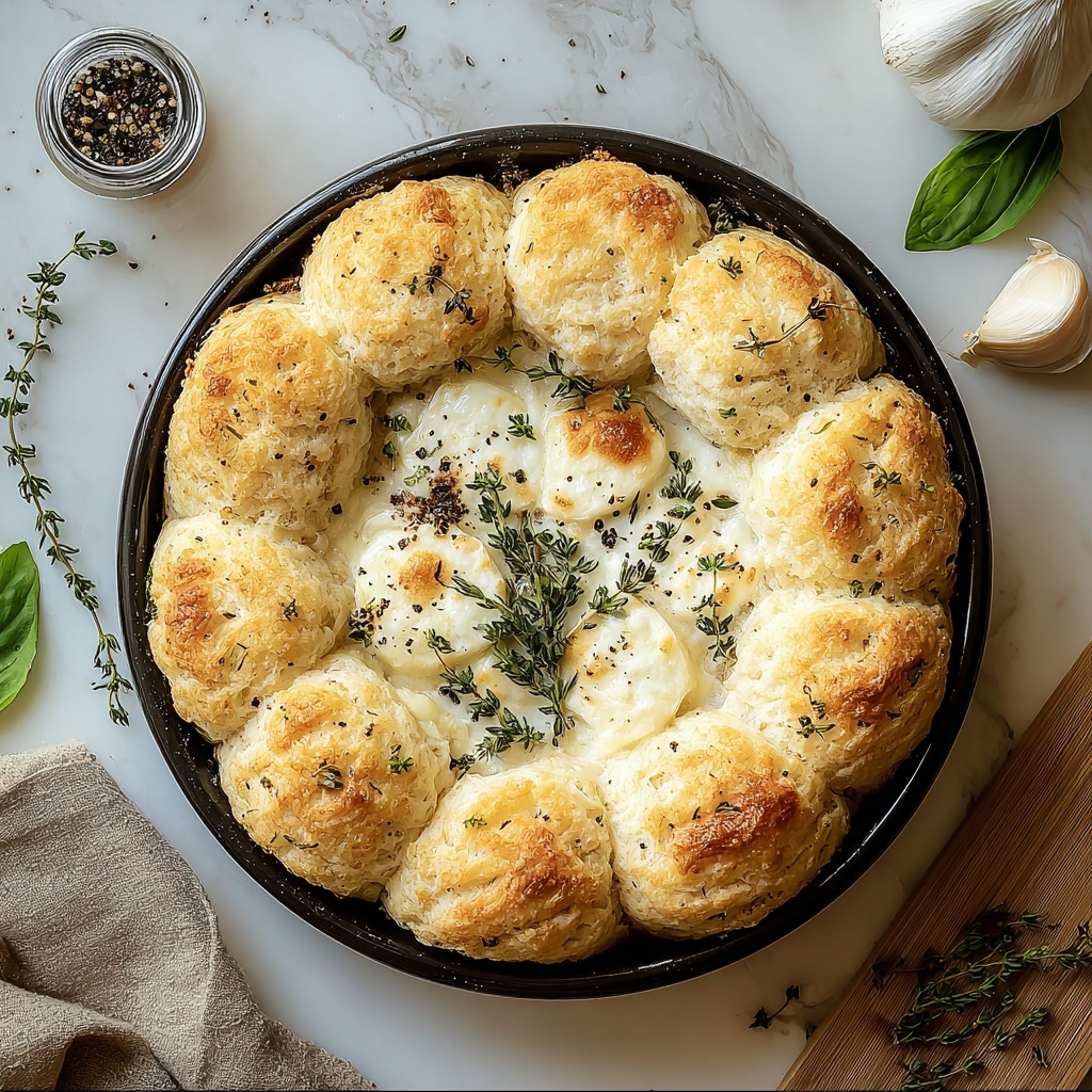 Mouthwatering Pillsbury Biscuit Garlic Butter Cheese Bombs Recipe - Recipe Image