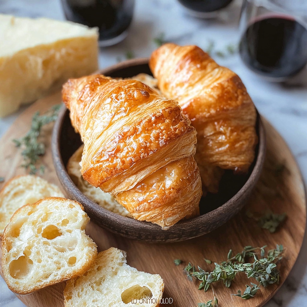 Flaky Homemade Croissants Recipe - Recipe Image