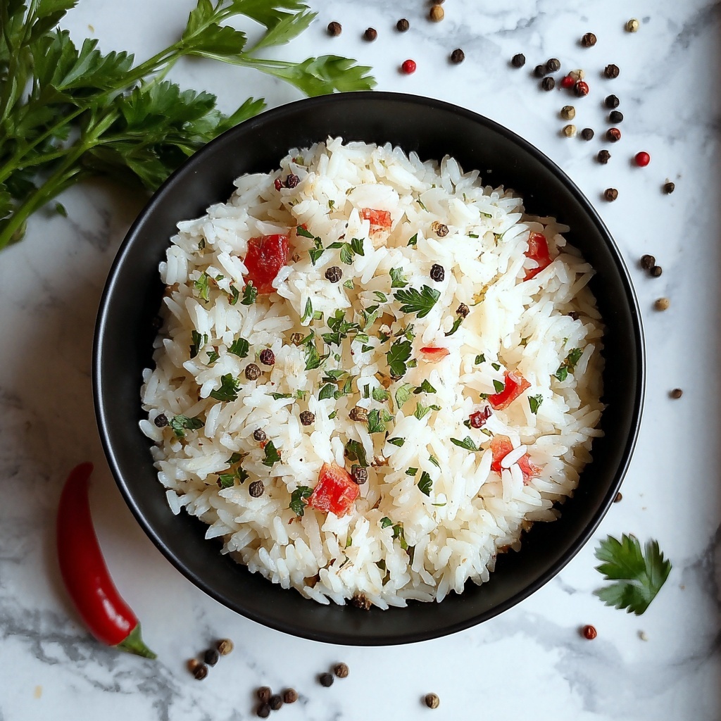 One Pot Flavorful Vegetable Basmati Rice Recipe - Recipe Image