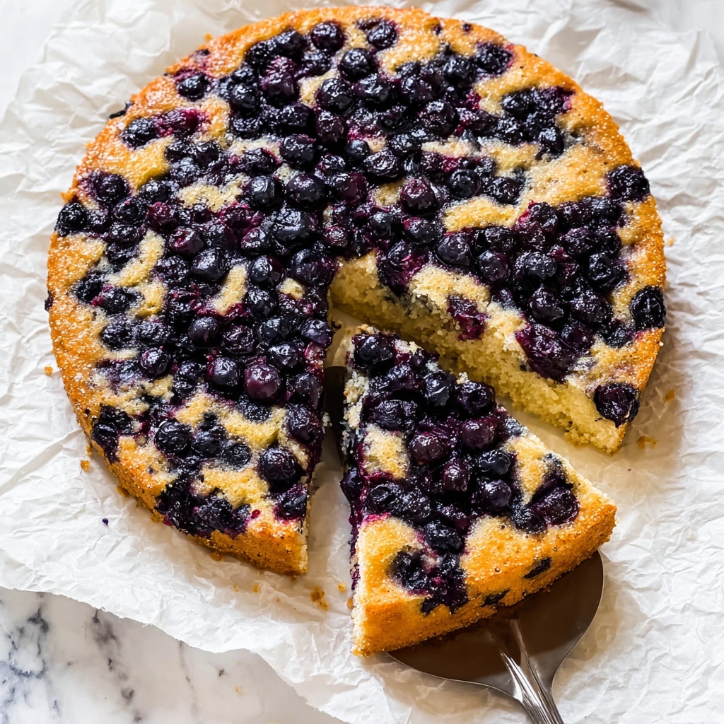 Easy Blueberry Cake Recipe - Recipe Image