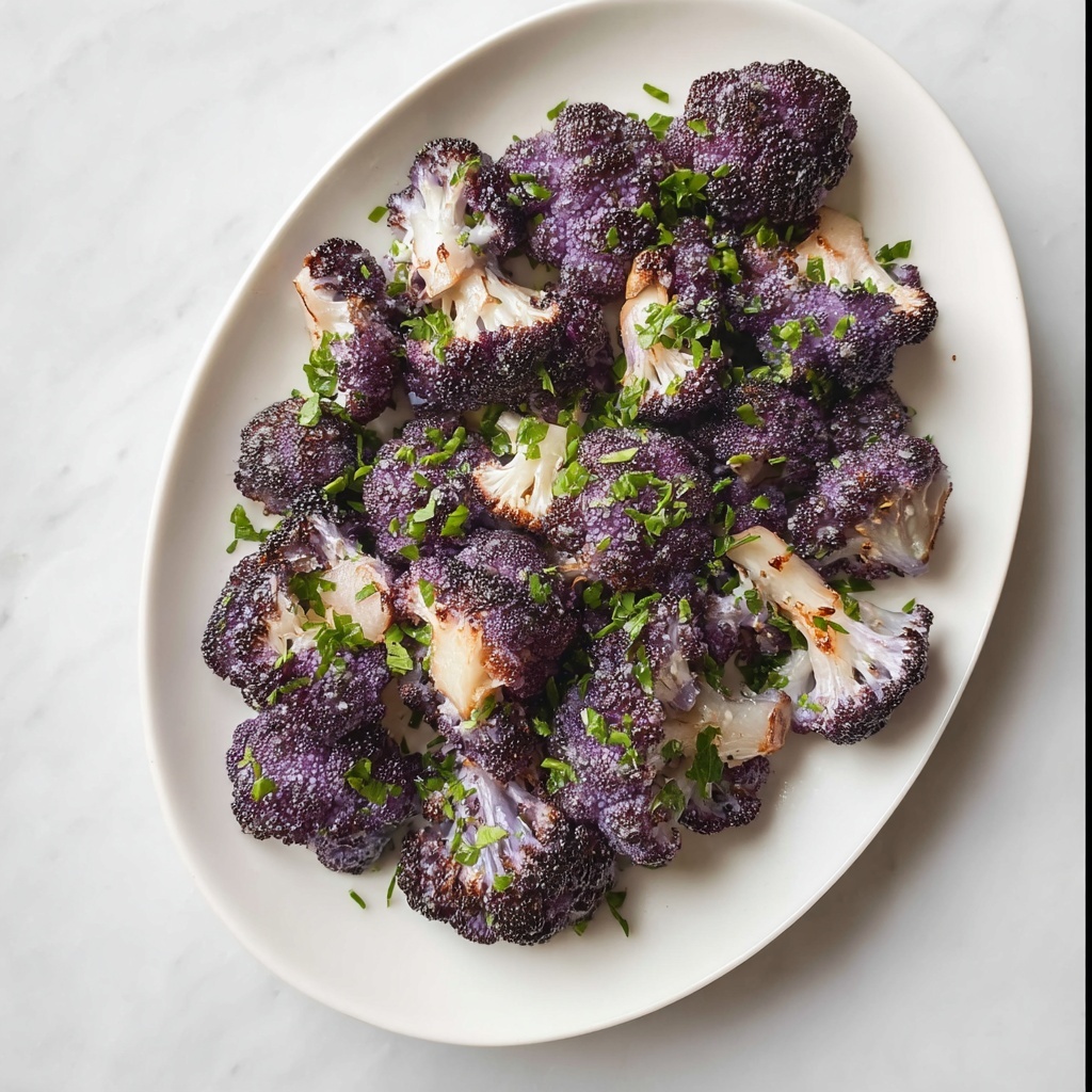 Roasted Purple Cauliflower Recipe - Recipe Image
