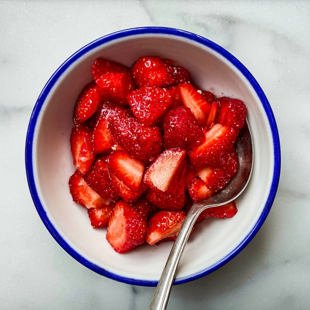 Orange Blossom Water Strawberries Recipe - Recipe Image