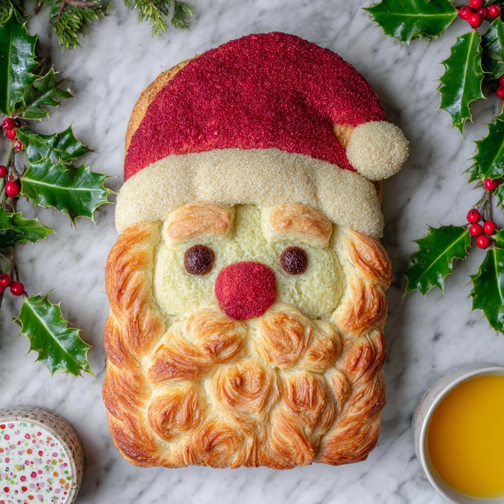 Golden Santa Bread Recipe - Recipe Image