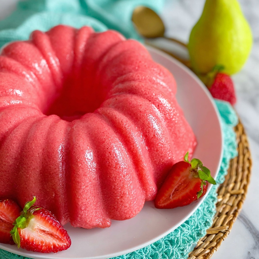 Sea Foam Salad (Creamy Pear Jello) Recipe - Recipe Image