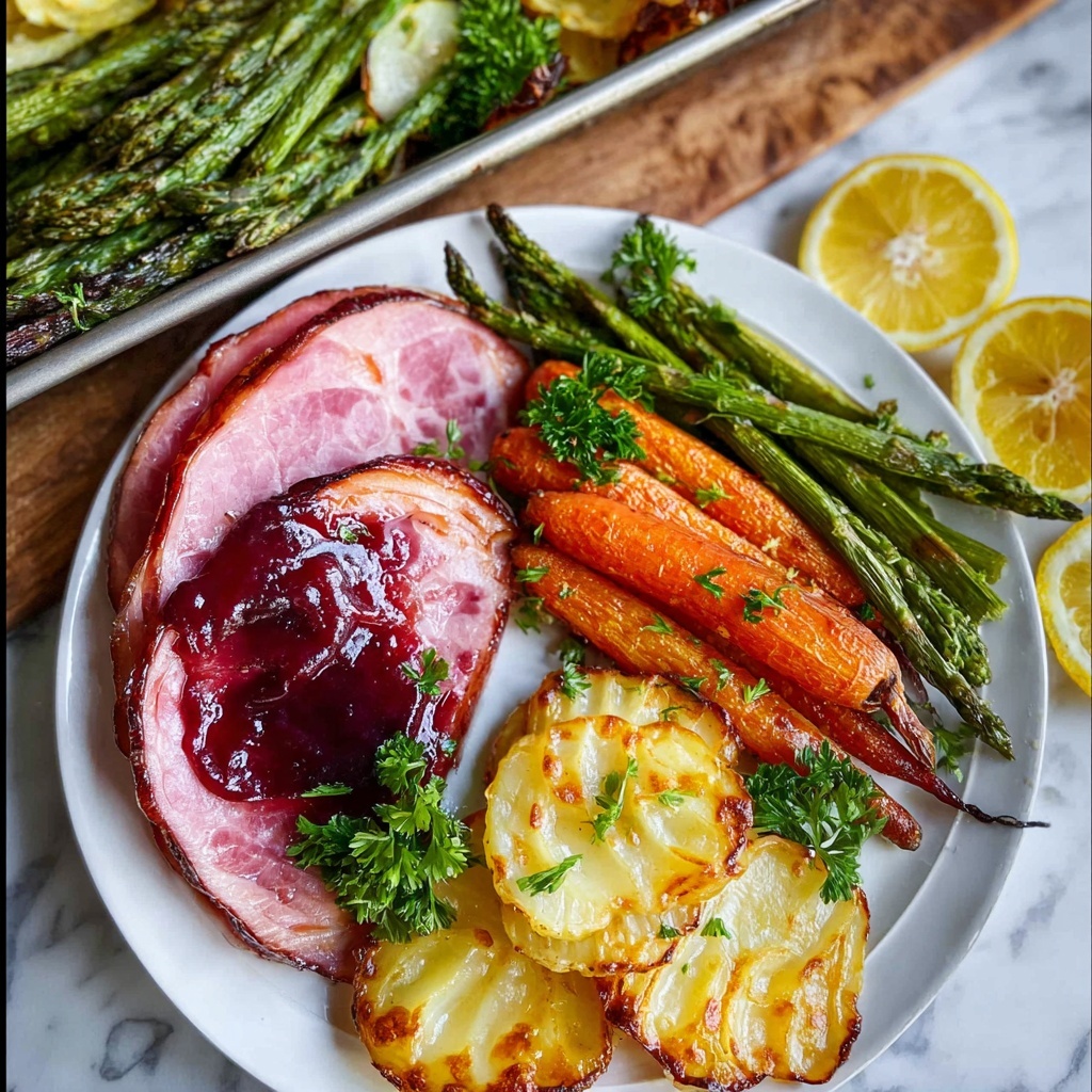 Sheet Pan Easter Dinner for a Small Crowd Recipe - Recipe Image