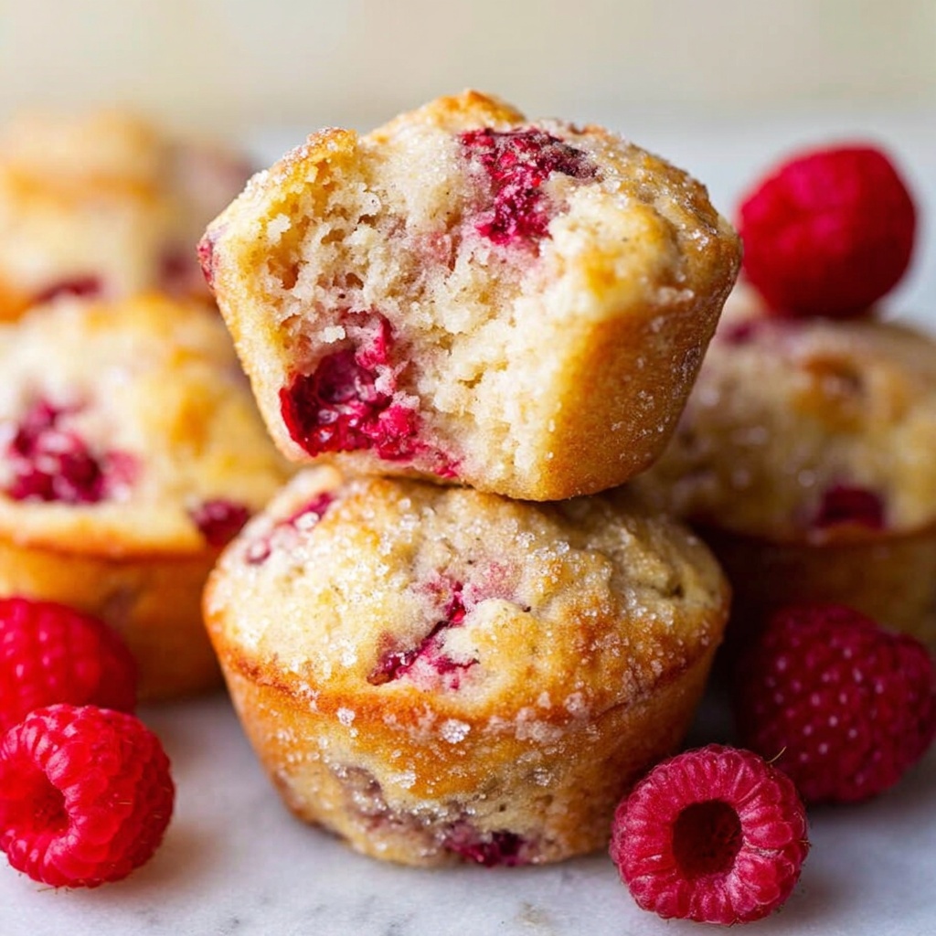 Raspberry Lemon-Glazed Muffins Recipe - Recipe Image