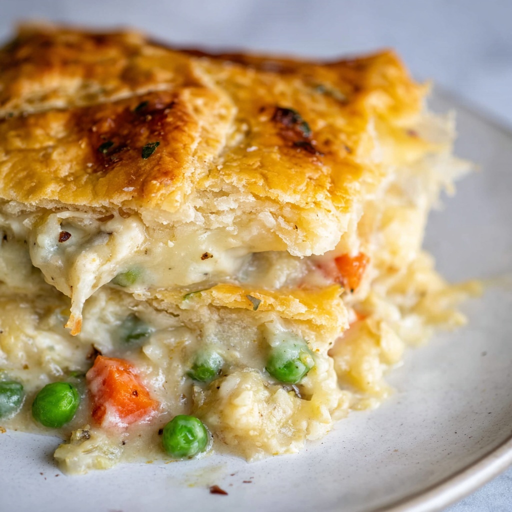 Best Chicken Pot Pie Recipe with Double Crust Recipe - Recipe Image
