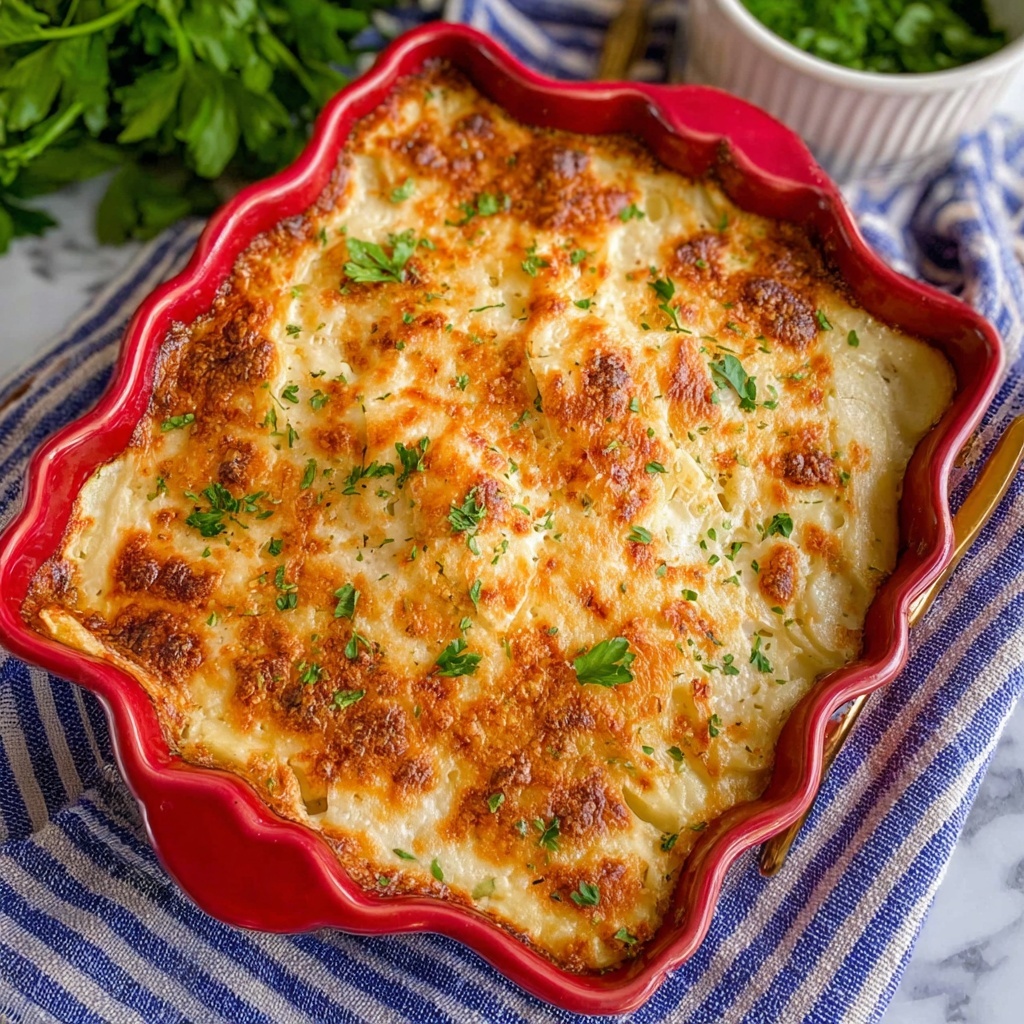 Make Ahead Creamy Italian Mashed Potatoes Recipe - Recipe Image