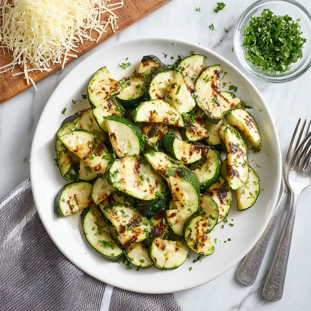 Roasted Zucchini with Parmesan and Italian Seasoning Recipe - Recipe Image