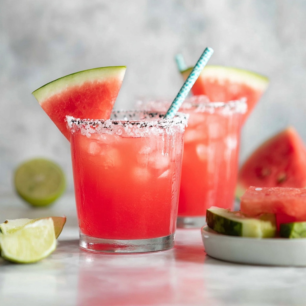 Watermelon Margaritas Recipe - Recipe Image